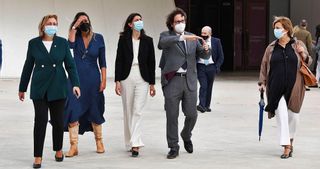 Llop elige Avilés para presentar su plan para lograr una futura Justicia “accesible y eficiente”