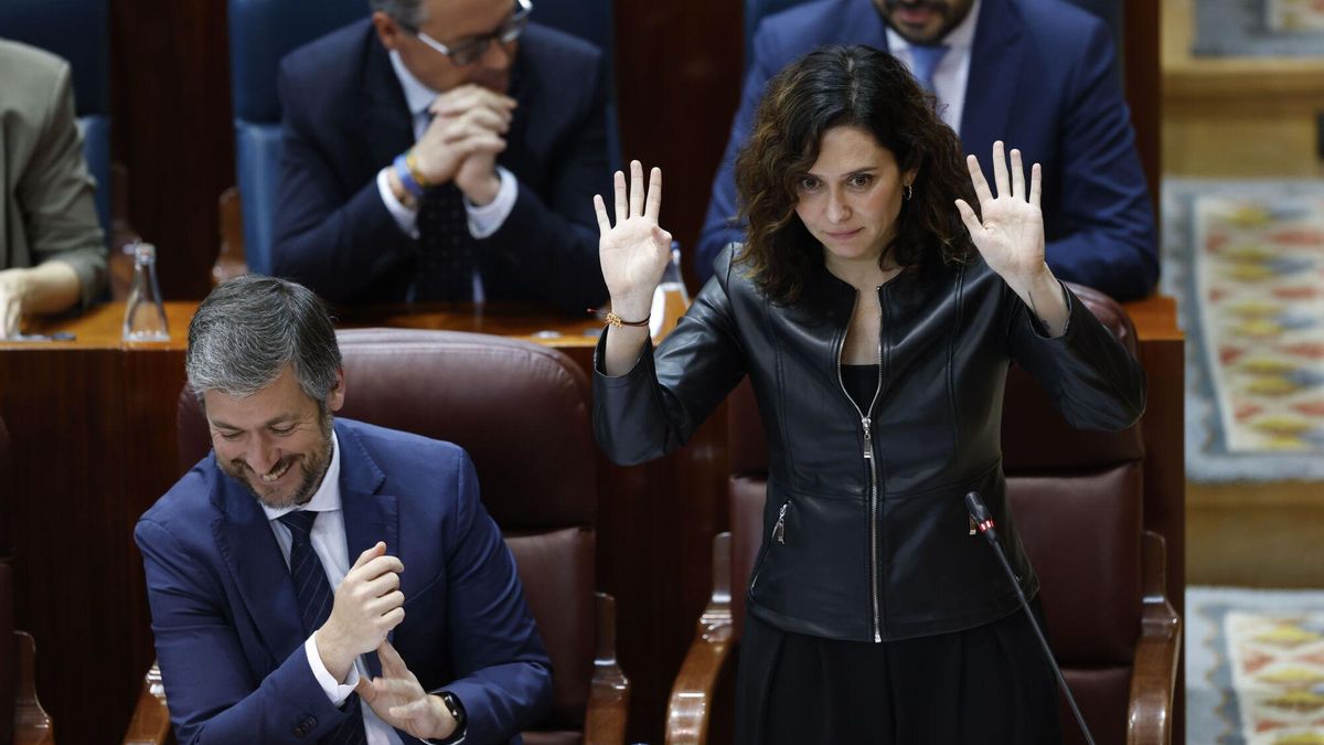 La presidenta de la Comunidad de Madrid, Isabel Díaz Ayuso.