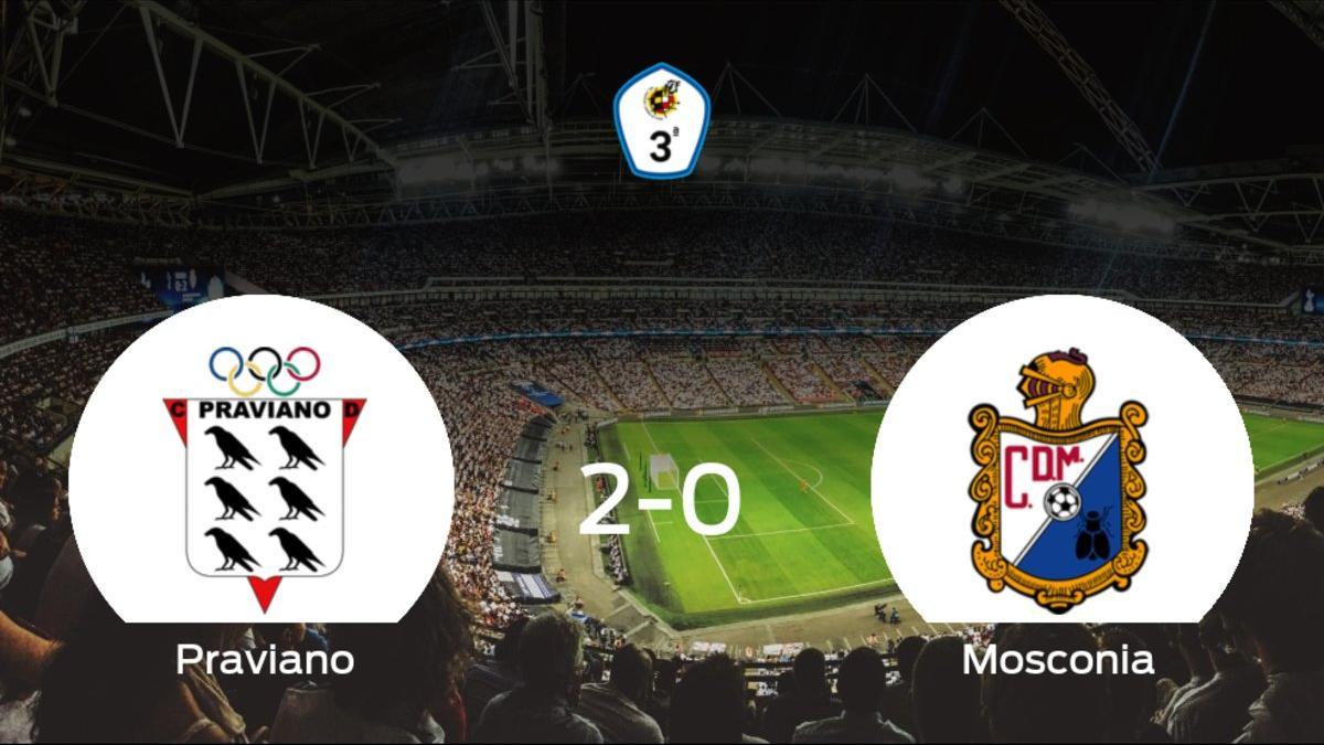 Los tres puntos se quedan en casa: Praviano 2-0 Mosconia