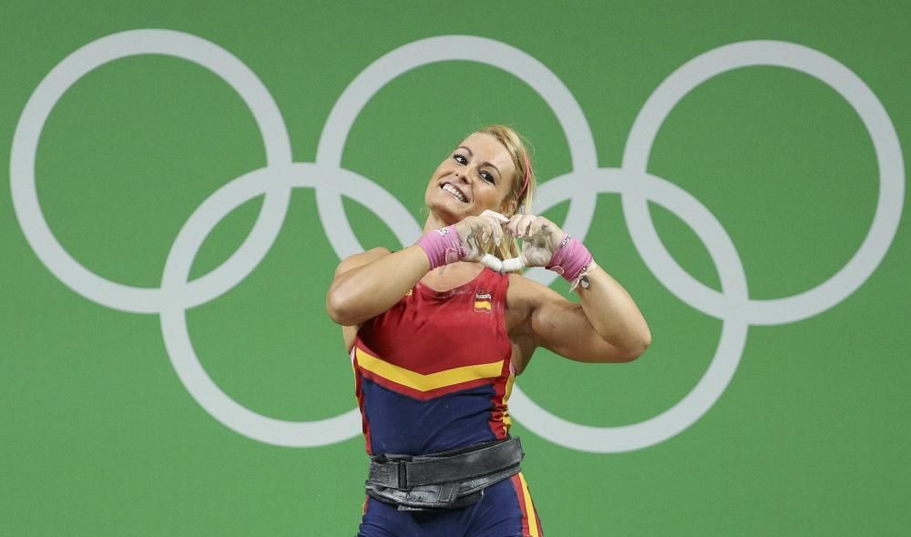 Lydia Valentín ha conseguido el bronce en la categoría de -75 kilos de halterofilia.