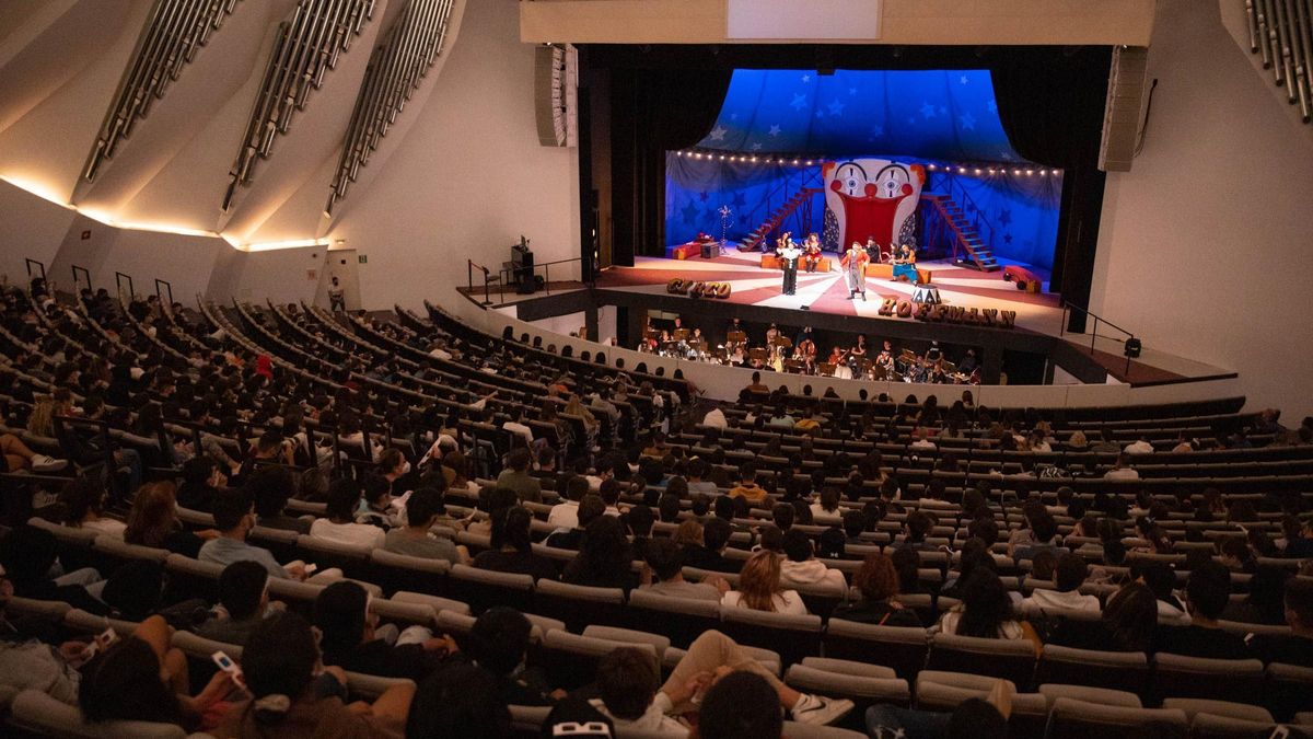 Concierto en el Auditorio de Tenerife.