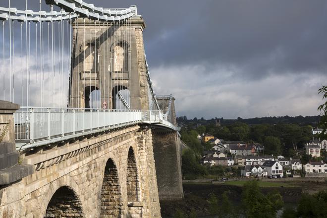 Puente de Menai estructura