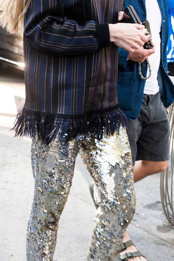 El look con pailletes