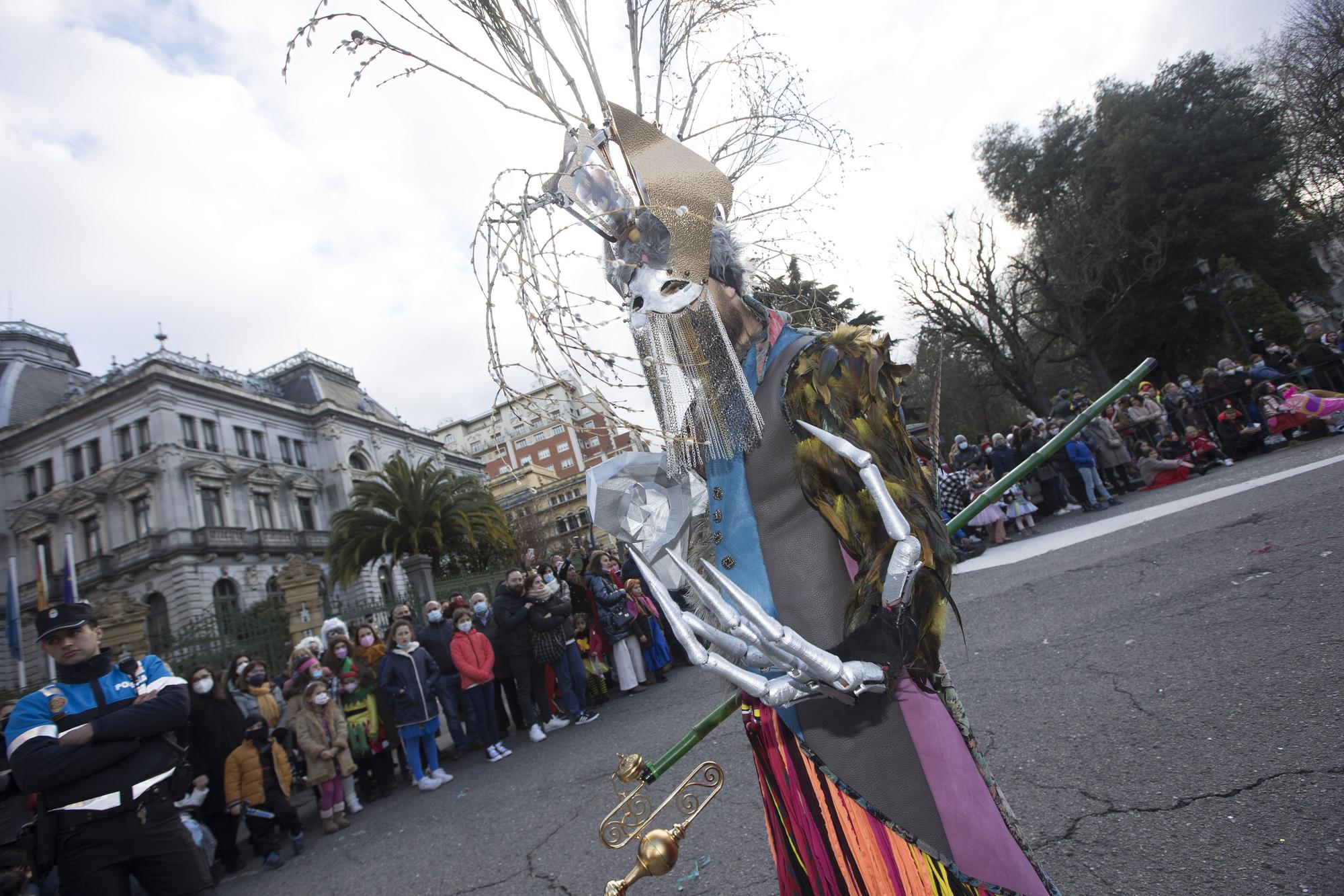 Galería de fotos: Así fue el gran desfile del carnaval en Oviedo