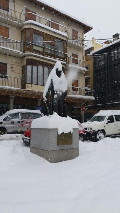 Neu a Puigcerdà.