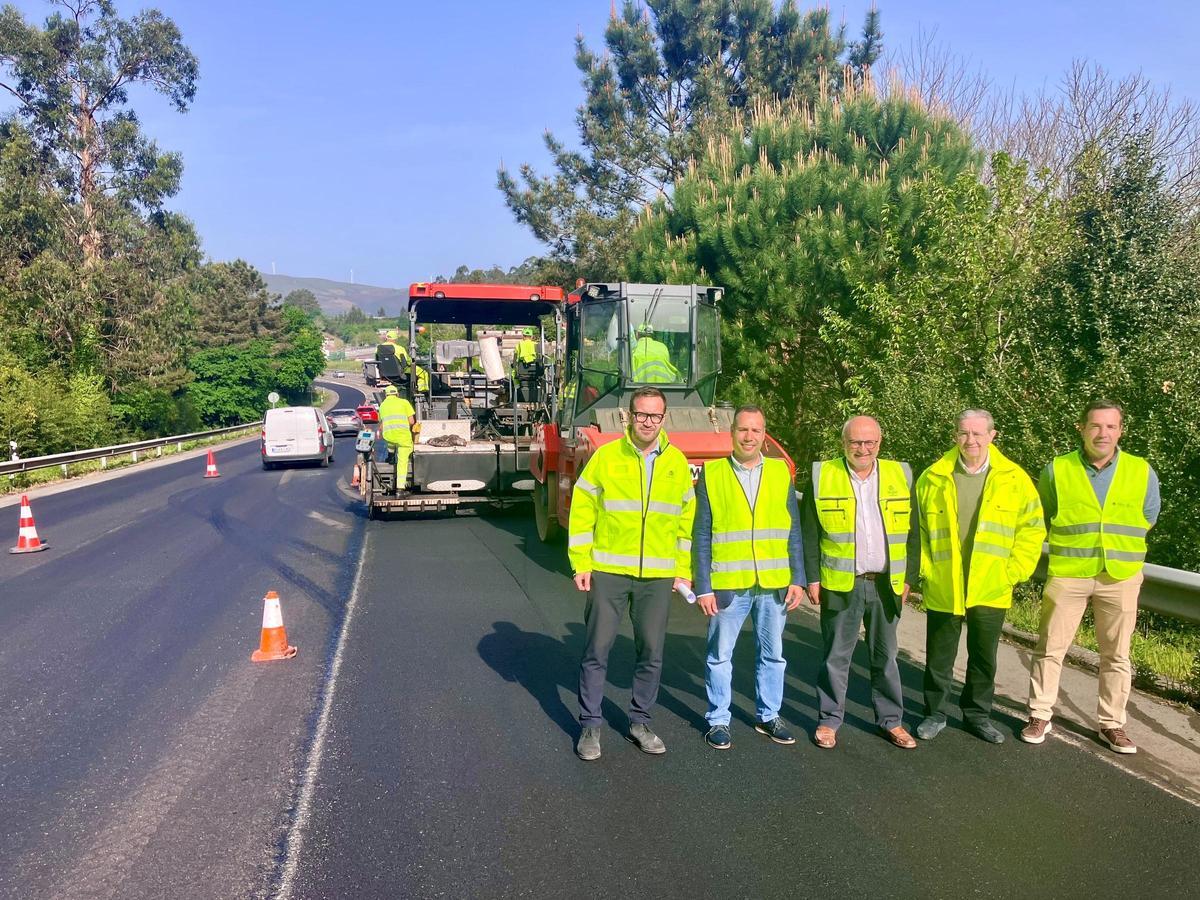 Visita a las obras