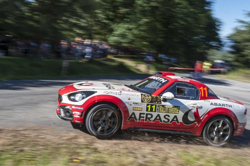 Cristian García repite triunfo en el Rallye de Ourense