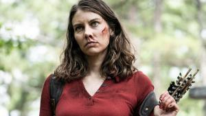 La actriz Lauren Cohan como Maggie Rhee en la temporada 11 de ’The Walking Dead’.