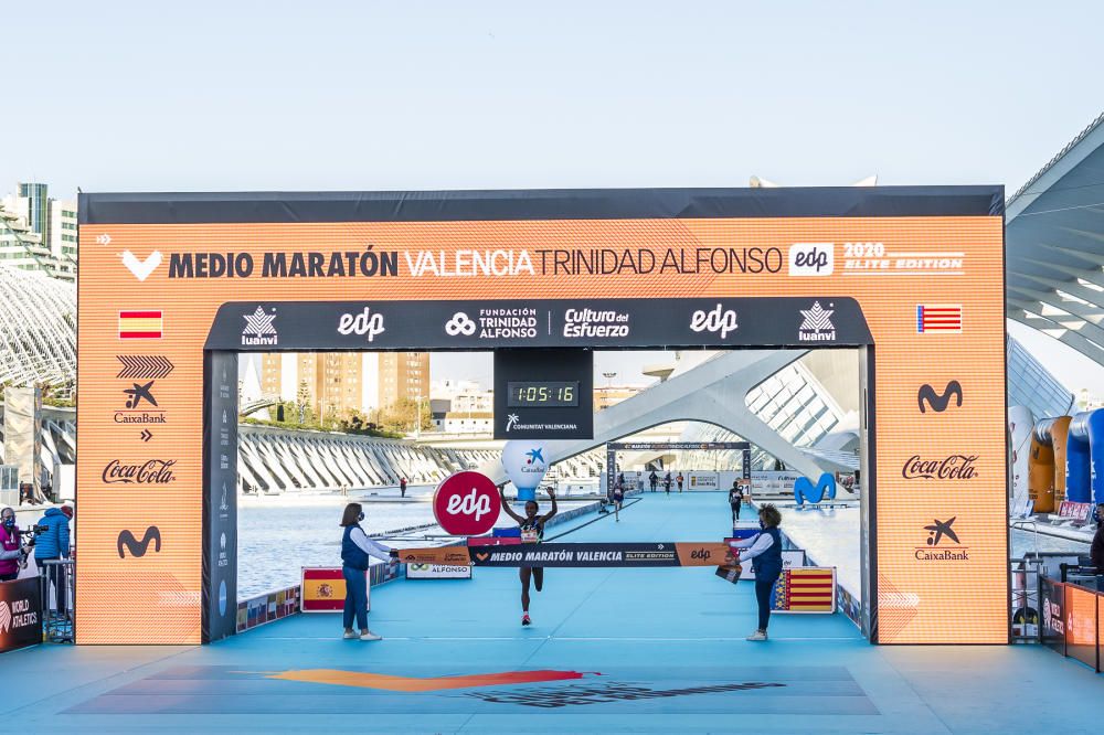 Récord del mundo en la Medio Maratón de València