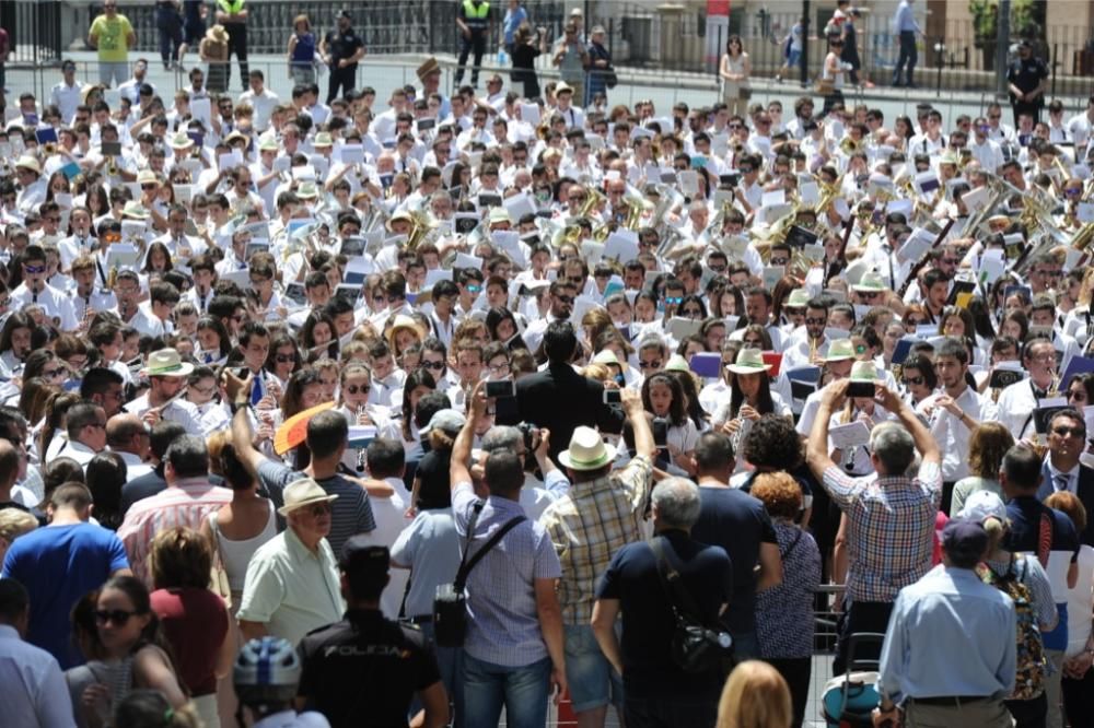 Encuentro de bandas de música en Martínez Tornel