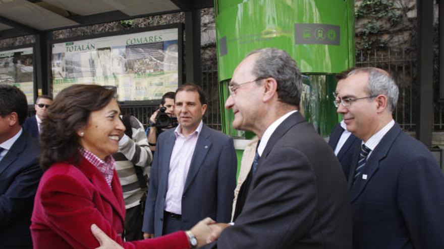 Foto de abril, cuando se inauguró la nueva estación de autobuses de Muelle Heredia.