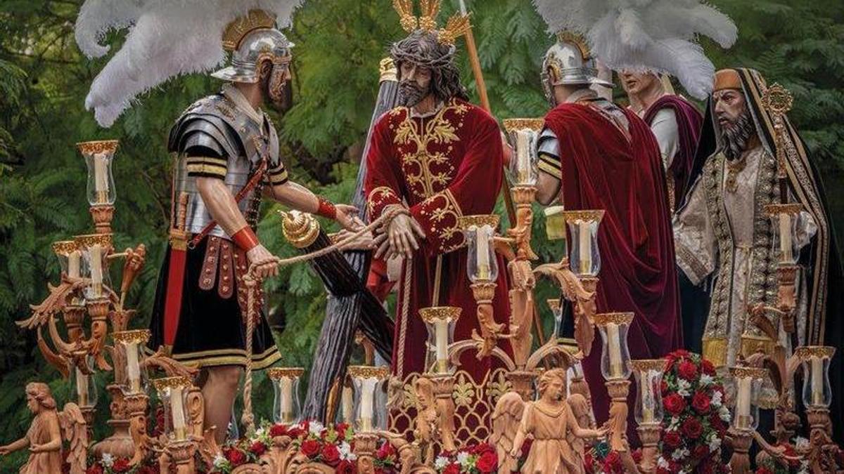 Cartel de la salida procesional.