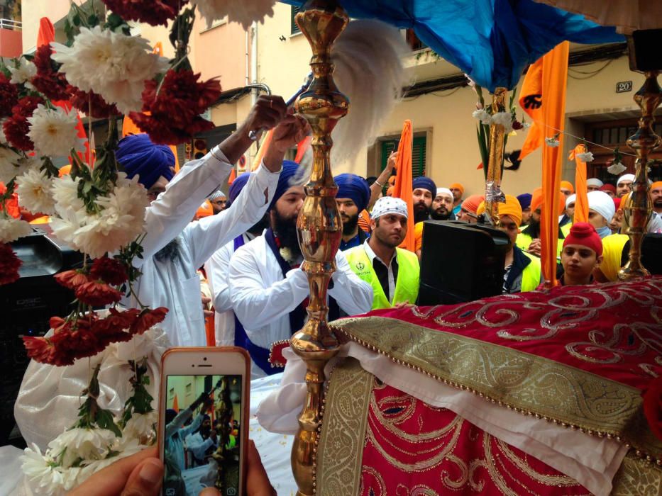 Fiesta sikh en Palma