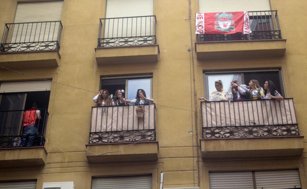 Ambiente en las tascas en el Bando de la Huerta