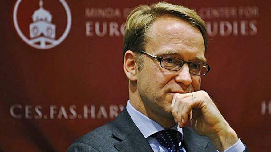 El presidente del banco central de Alemania, Jens Weidmann.