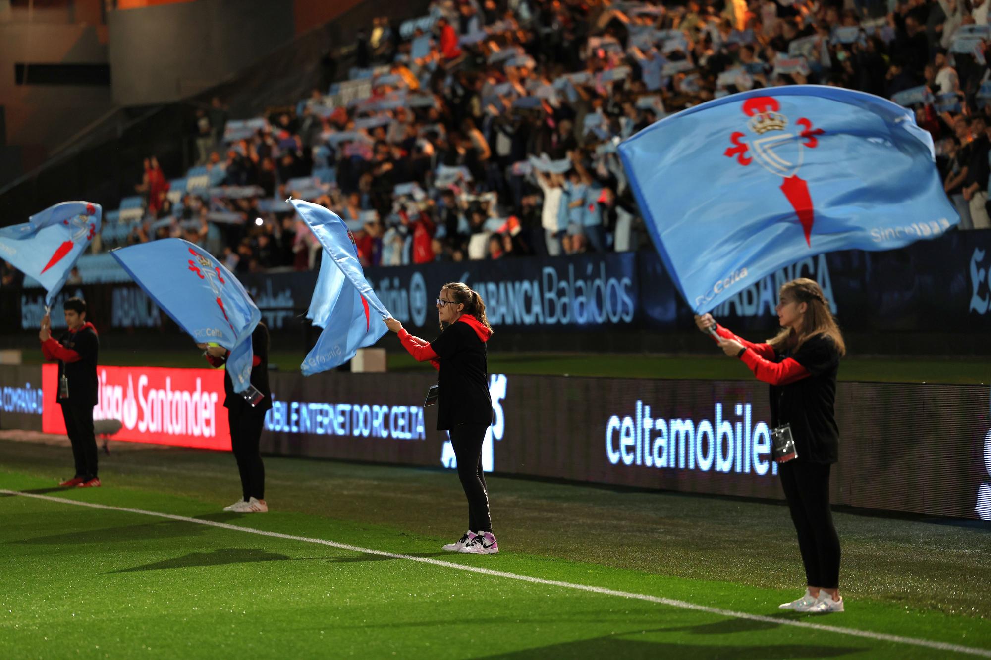 La previa del Celta-Elche, en imágenes: ambientazo en Balaídos