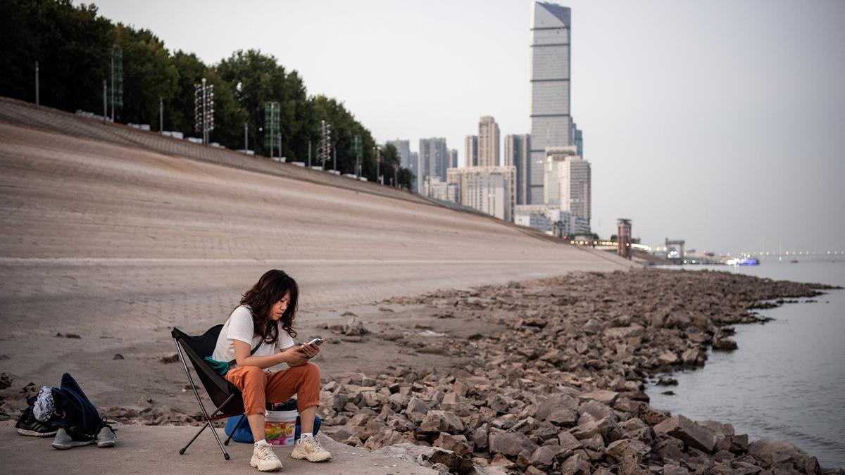 Sequía histórica en el río Yangtze, en China