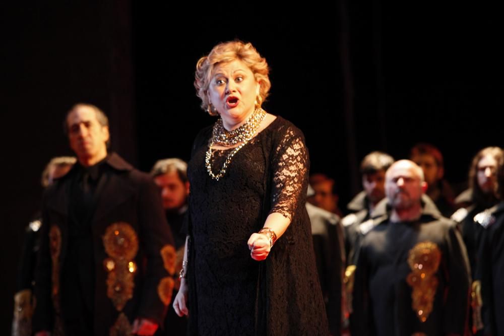 Ensayo general de la ópera Nabucco en Gijón