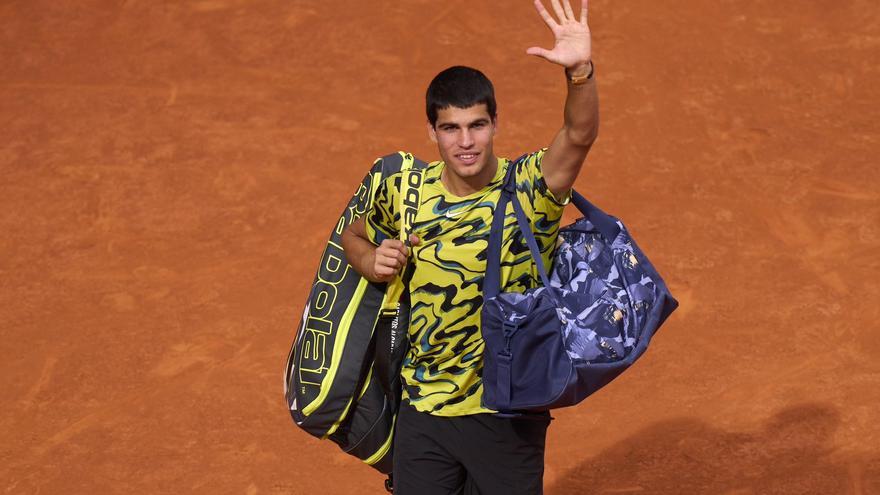 Así se relaja Carlos Alcaraz antes de ir a Roland Garros