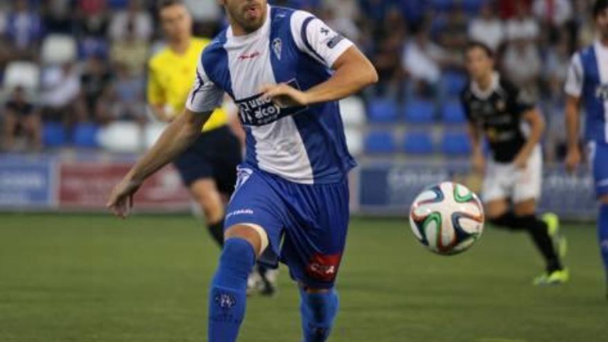 Julio de Dios en su etapa de jugador del Alcoyano.