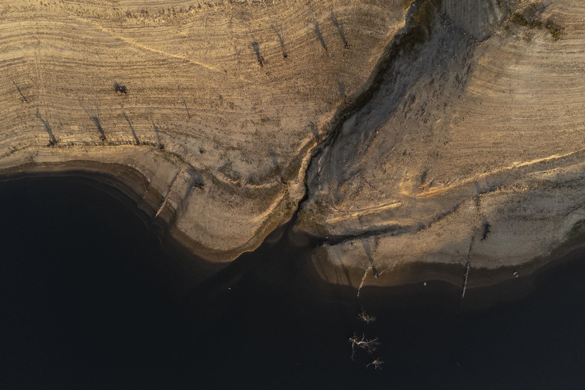 El embalse de As Portas, en Vilariño de Conso, se encuentra al 23%.