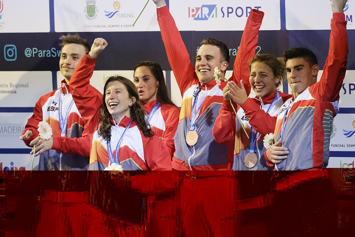 Foto Mundial Natación Madeira 2022.