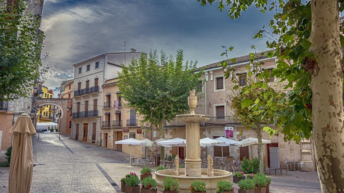 La plaza del Ayuntamiento de Bocairent ha sido el epicentro del municipio como Capital Cultural Valenciana 2021.