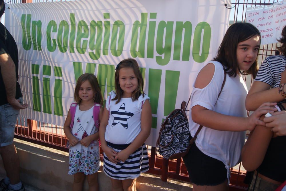 Inicio del curso escolar en el CEIP Regina Violant