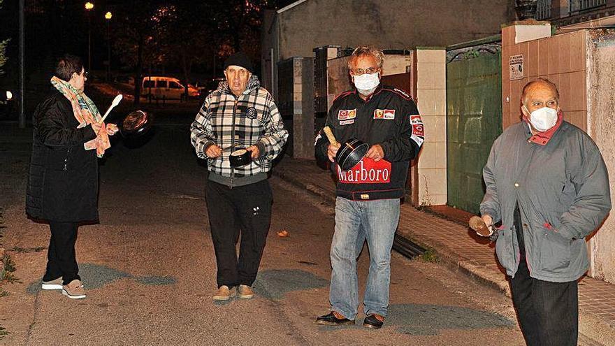 Una imatge del Culubret de Figueres a les fosques.