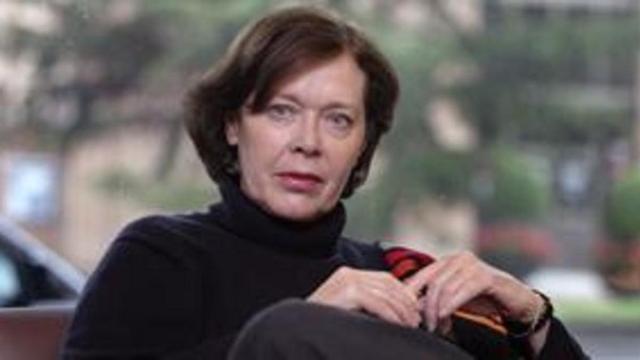La actriz holandesa Sylvia Kristel, en madrid en el 2007.