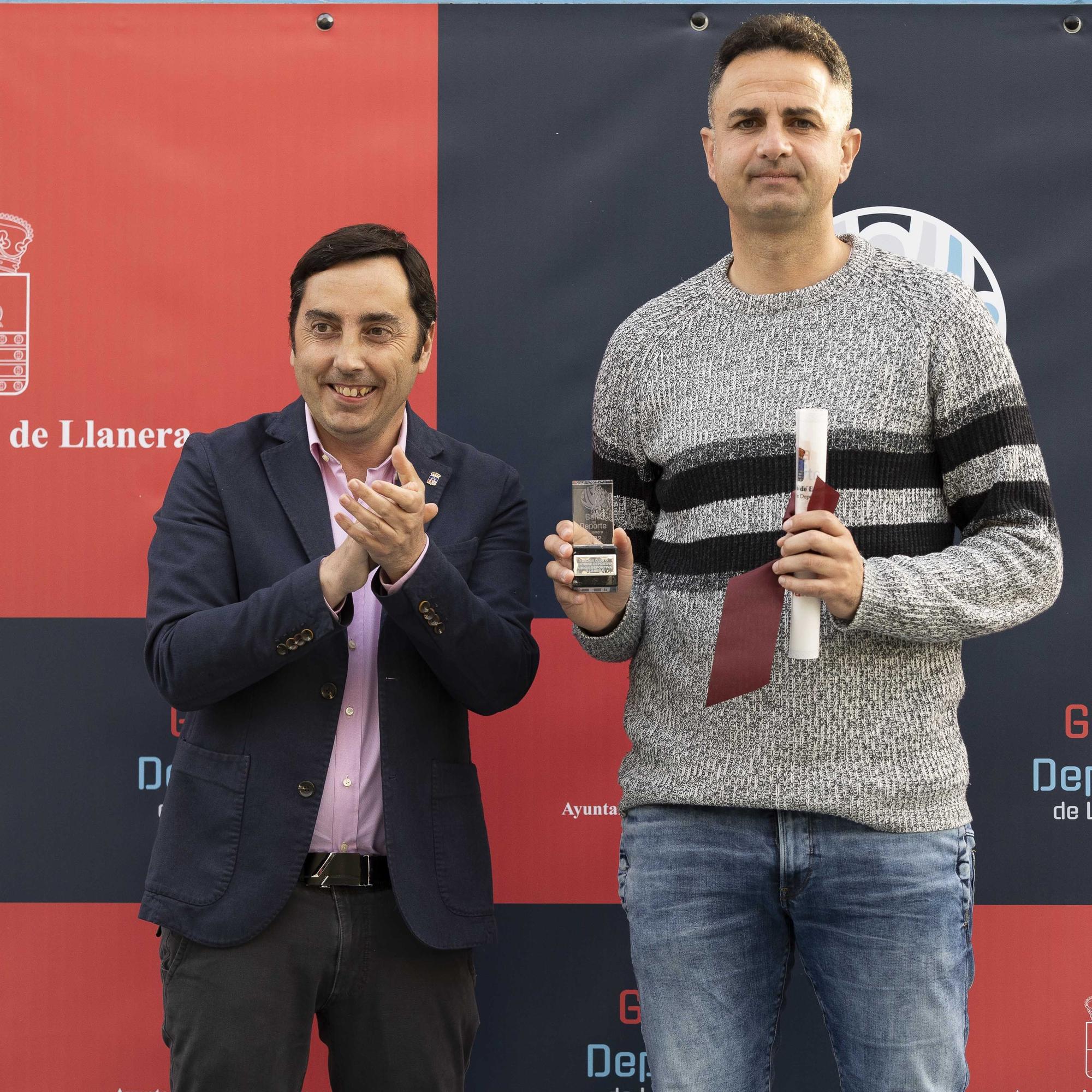 Así fue la gran gala del deporte de Llanera: todas las imágenes de la original cita, celebrada al aire libre