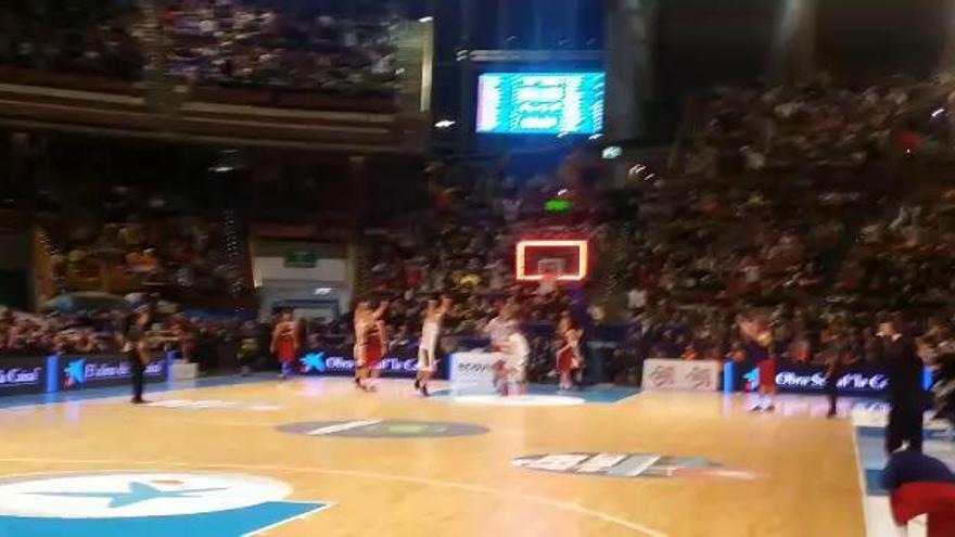 Final del partido Barcelona - Bilbao Basket