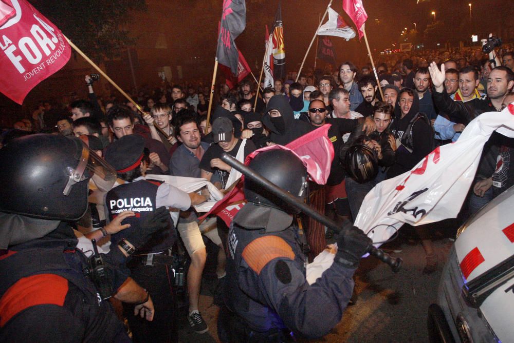 Manifestació a Girona