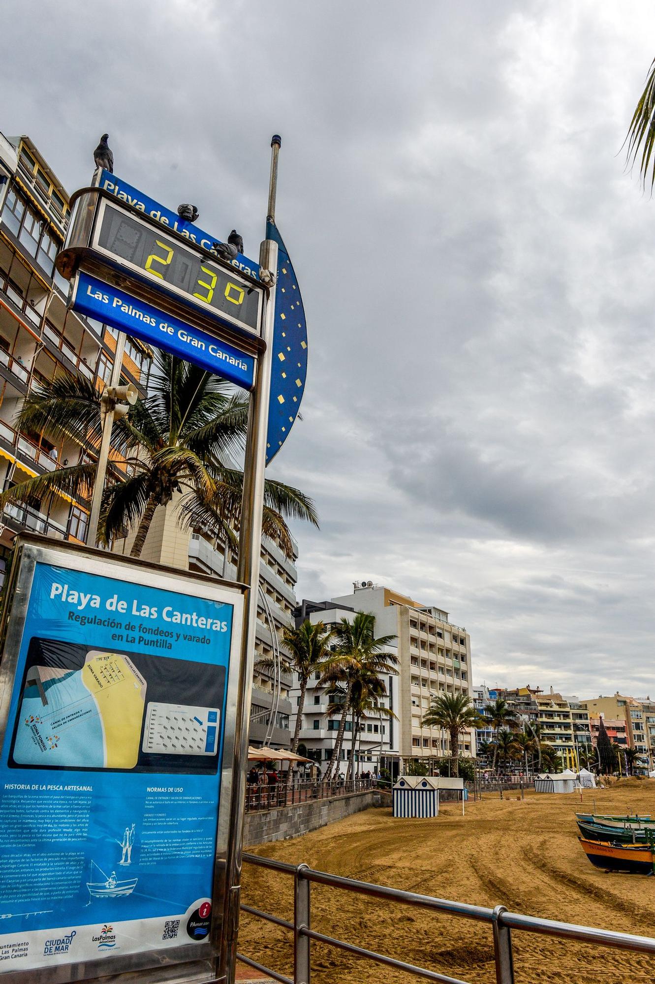 Tiempo en Las Palmas de Gran Canaria (7/12/2022)