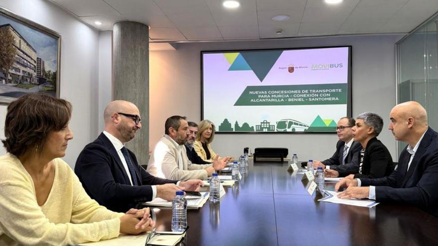 Alcantarilla, Beniel y Santomera se ‘acercan’ a Murcia con más autobuses