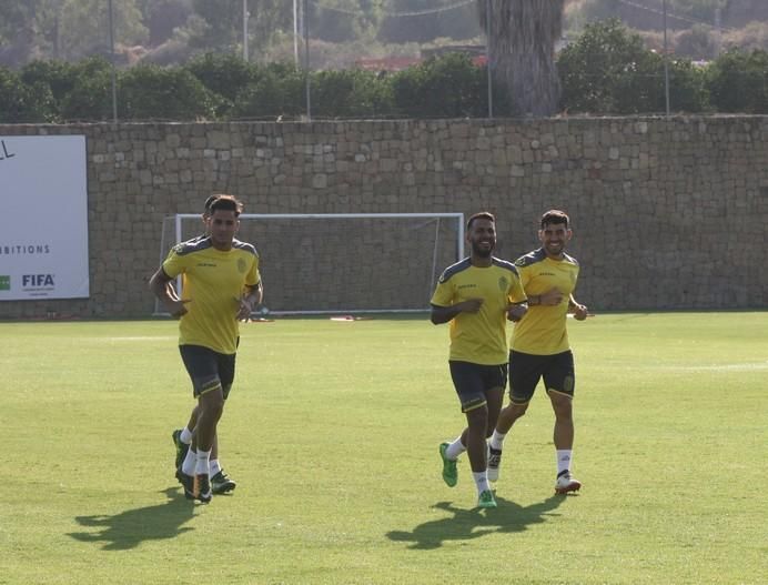 Entrenamiento de la UD Las Palmas en Marbella (28/07/2017)