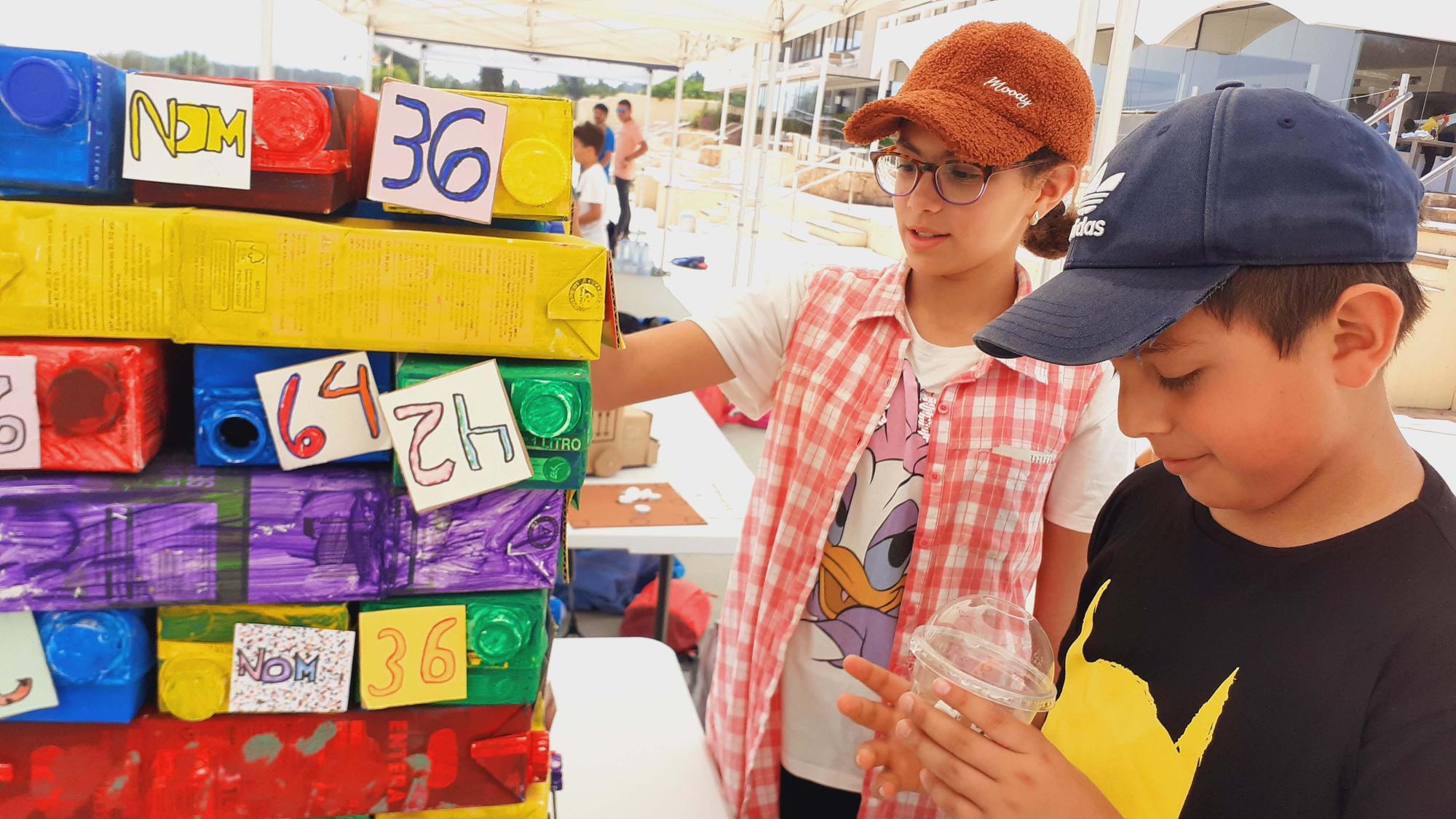 Pequeños maestros del reciclaje en Ibiza