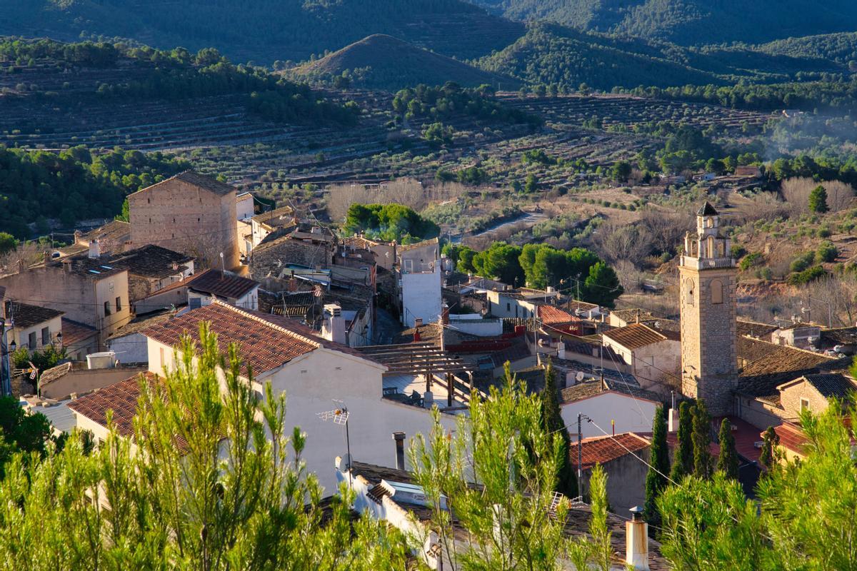 Torremanzanas. Vista desde El Calvario