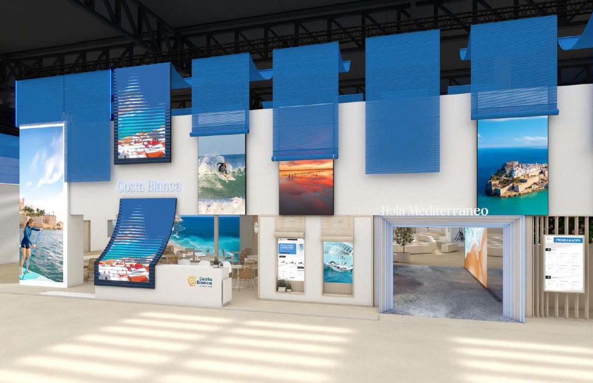 Así será el estand de Castellón en Fitur 2026: interactivo y experiencial