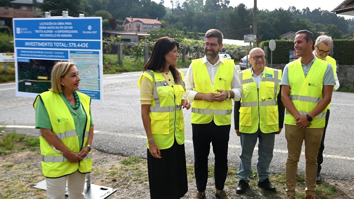La conselleira de Vivenda e Planificación de Infraestruturas explicó la nueva actuación.