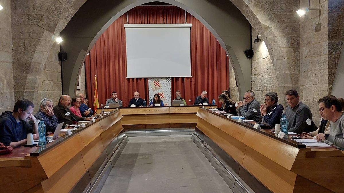 El projecte per portar la fibra al Solsonès es va presentar ahir durant la celebració del ple del Consell Comarcal