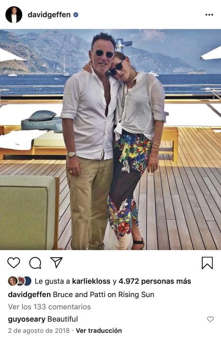 Die prominenten Gäste des David Geffen vor Mallorca