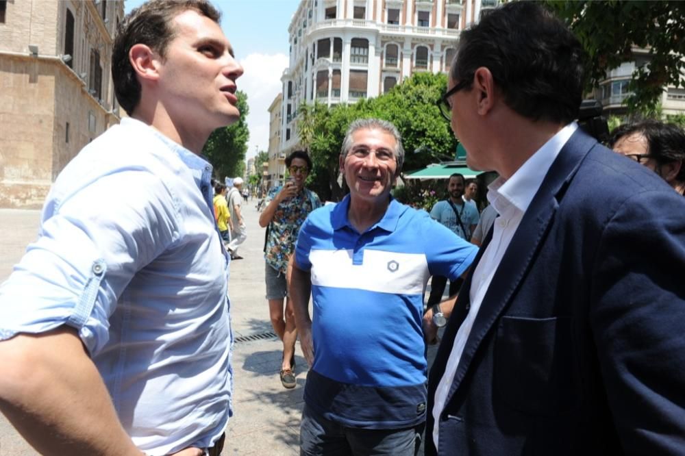 Albert Rivera visita Murcia y Los Alcázares