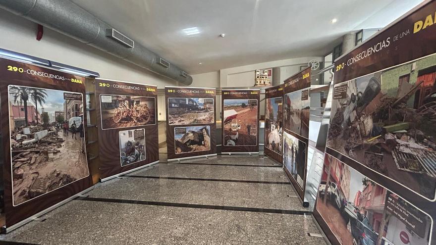 La Mancomunitat acoge la muestra fotográfica de UGT sobre la dana