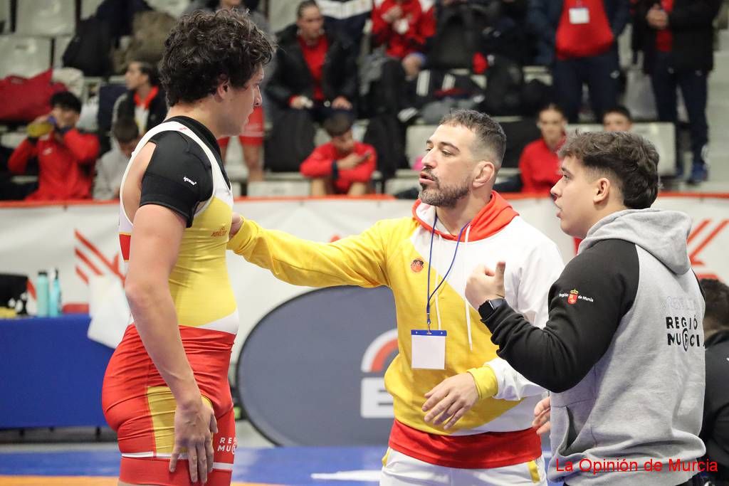 Los deportistas murcianos en el Campeonato de España de lucha