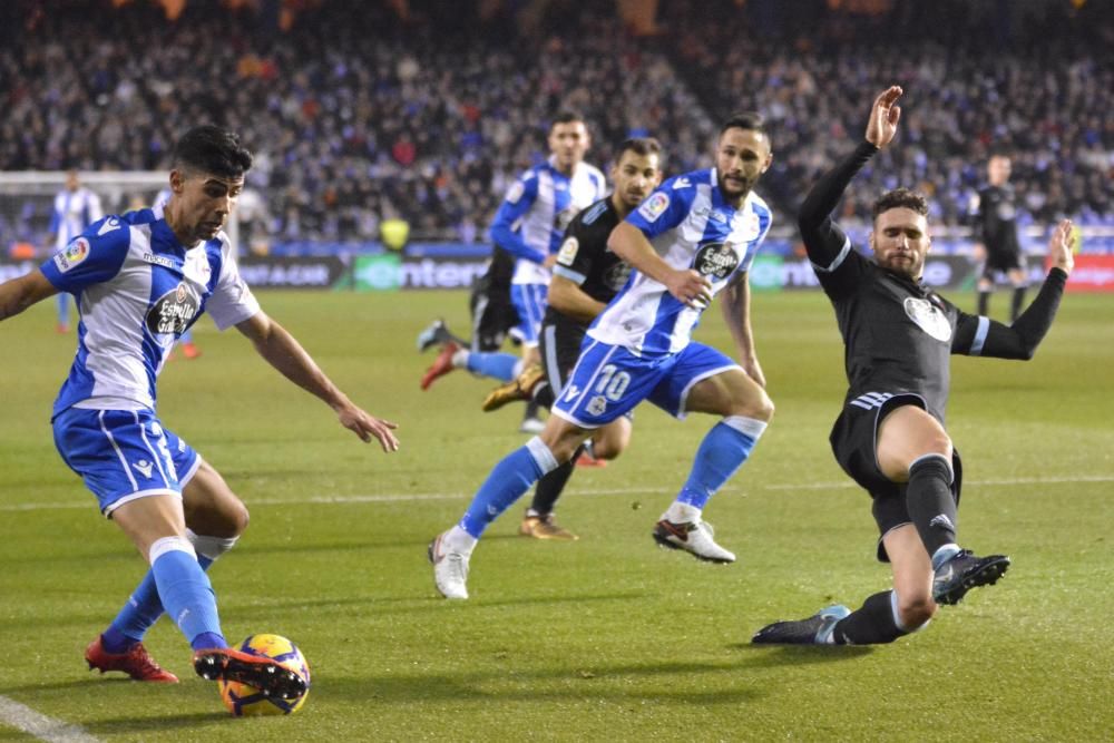 El Dépor cae ante el Celta en Riazor