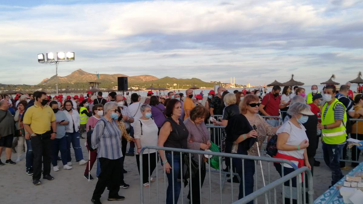 Asistentes a la cata de la ensaimada.