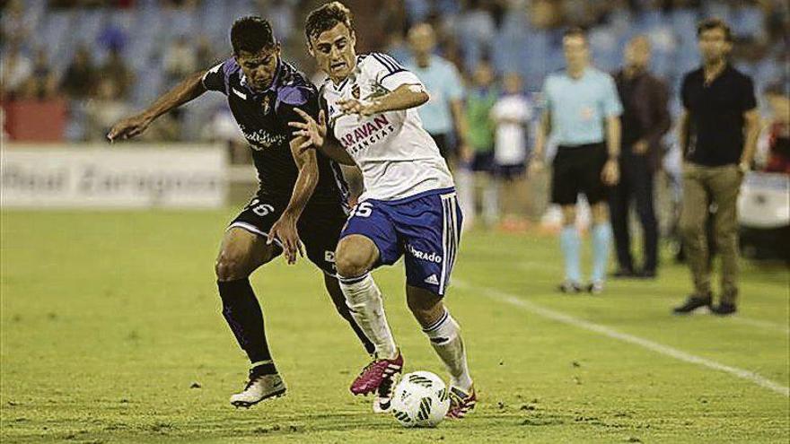 Lasure, ante el Valladolid.