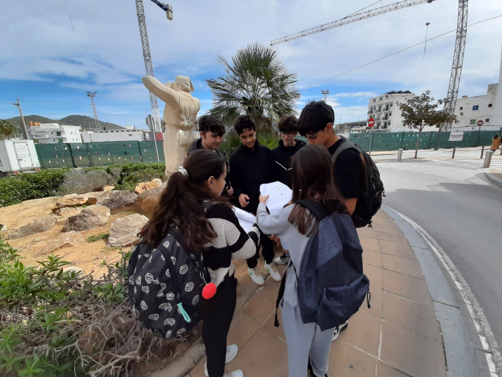 Galería: Geologia urbana en dos institutos de Ibiza