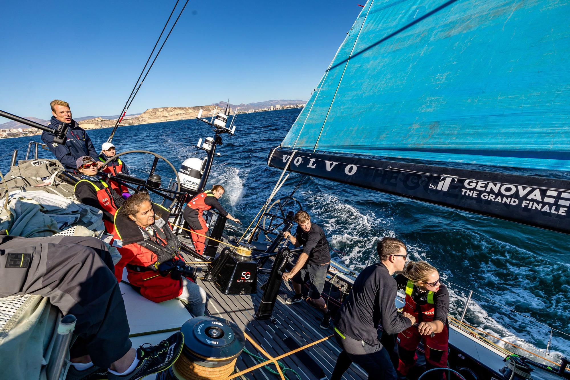 La Volvo Ocean Race se prepara para partir hacia Ciudad del Cabo.